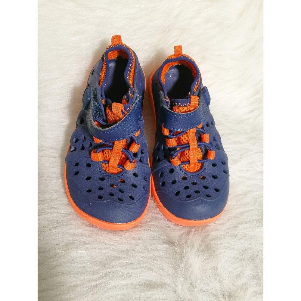Shoes boy blue orange sz 9/10